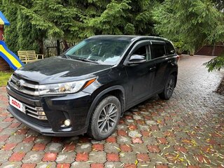 2019 Toyota Highlander III (XU50) Рестайлинг, чёрный, 3250000 рублей, вид 1
