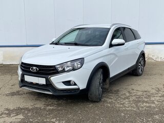 2019 Lada (ВАЗ) Vesta SW Cross I, белый, 1150000 рублей, вид 5