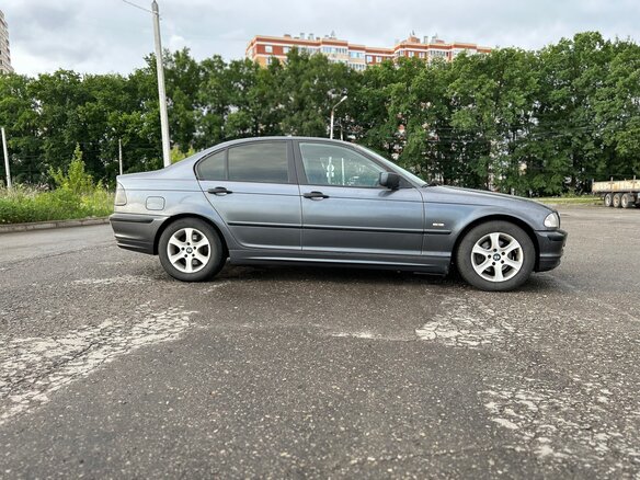 2001 BMW 3 серии 316i IV (E46), серый, 450000 рублей - вид 6