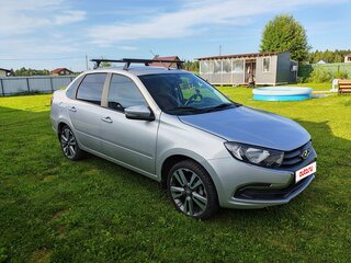2024 Lada (ВАЗ) Granta I Рестайлинг, серый, 900000 рублей, вид 5