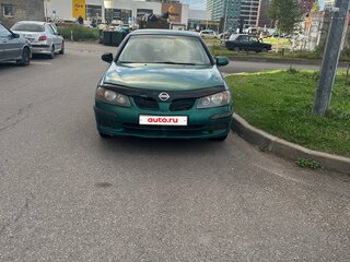 2000 Nissan Almera II (N16), зелёный, 135000 рублей, вид 2