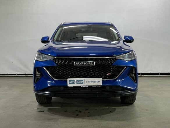 2022 Haval F7 I Рестайлинг, синий - вид 1