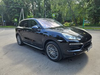 2011 Porsche Cayenne Diesel II (958), чёрный, 3250000 рублей, вид 3
