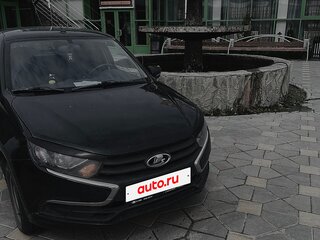 2023 Lada (ВАЗ) Granta I Рестайлинг, чёрный, 630000 рублей, вид 4