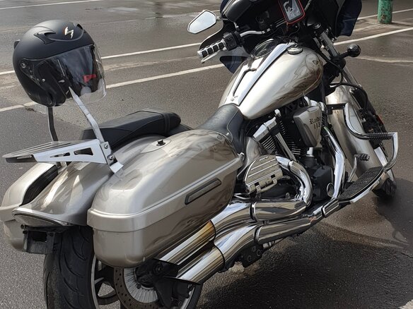 2009 Yamaha XV 1900, серебристый, 1100000 рублей - вид 2