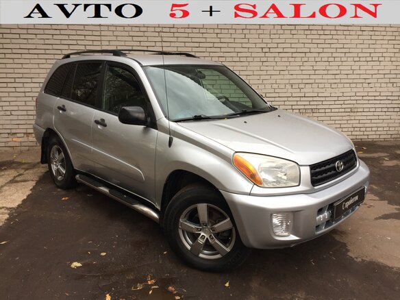 2001 Toyota RAV4 II (XA20), серебристый - вид 2