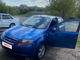 2007 Chevrolet Aveo I, синий, 340000 рублей, вид 1