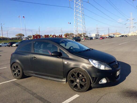 2008 Opel Corsa GSi D, чёрный - вид 1