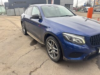 2018 Mercedes-Benz GLC Coupe 250 I (C253), синий, 3300000 рублей, вид 2