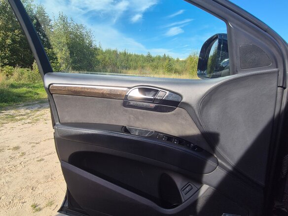 2009 Audi Q7 I (4L), чёрный, 1200000 рублей - вид 12