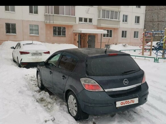 2007 Opel Astra H Рестайлинг, серый, 320000 рублей - вид 2