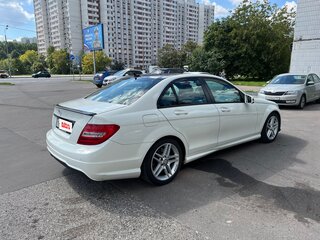 2012 Mercedes-Benz C-Класс 180 BlueEFFICIENCY III (W204) Рестайлинг, белый, 1650000 рублей, вид 4