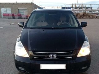 2007 Kia Carnival II, чёрный, 830000 рублей, вид 2