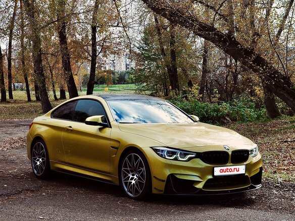 2017 BMW M4 F82/F83, жёлтый, 6700000 рублей