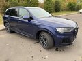 2020 Audi Q7 55 TFSI II (4M) Рестайлинг, синий, 4490000 рублей - вид 6
