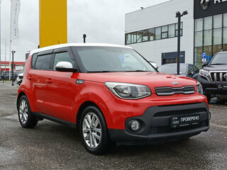 2017 Kia Soul II Рестайлинг, красный, 1451599 рублей, вид 3