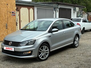 2019 Volkswagen Polo V Рестайлинг, серебристый, 1190000 рублей, вид 1