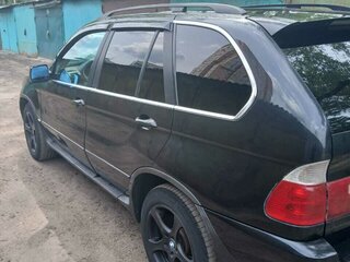 2002 BMW X5 4.4i I (E53), чёрный, 960000 рублей, вид 2