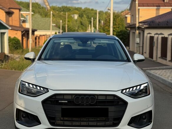 2022 Audi A4 40 TFSI V (B9) Рестайлинг, белый, 3890000 рублей
