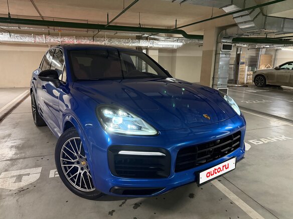 2022 Porsche Cayenne III, синий, 9500000 рублей - вид 2