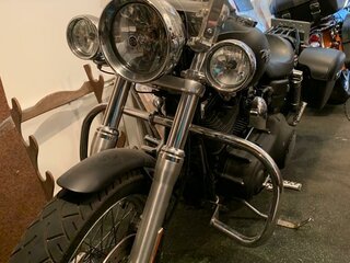 2006 Harley-Davidson Street Bob, чёрный, 900000 рублей, вид 2