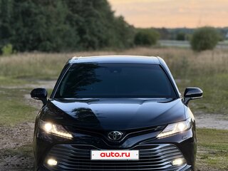 2019 Toyota Camry VIII (XV70), чёрный, 2800000 рублей, вид 2