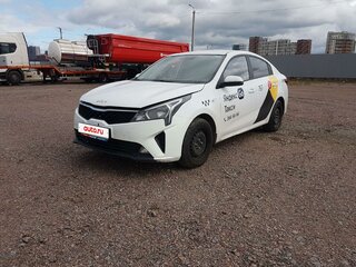 2022 Kia Rio IV Рестайлинг, белый, 1041600 рублей, вид 2