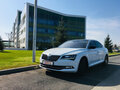 2015 Skoda Superb III, белый