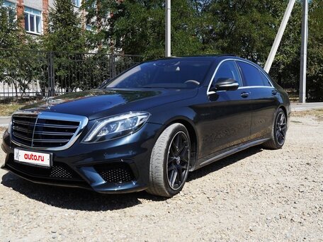 2013 Mercedes-Benz S-Класс 500 Long VI (W222, C217), синий, 3900000 рублей, вид 1