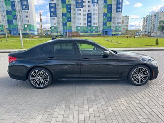 2019 BMW 5 серии Long 530Li VII (G30/G31/G38), чёрный, 2738000 рублей, вид 4