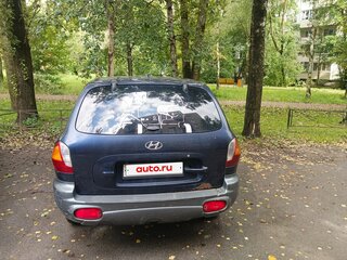 2004 Hyundai Santa Fe I, синий, 260000 рублей, вид 4