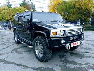 2007 Hummer H2 I, чёрный, 2700000 рублей, вид 3