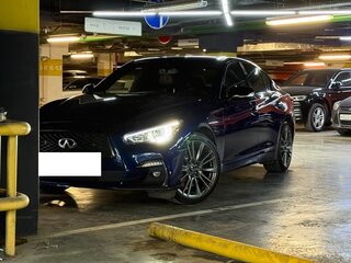 2020 Infiniti Q50 I Рестайлинг, синий, 2500000 рублей, вид 3