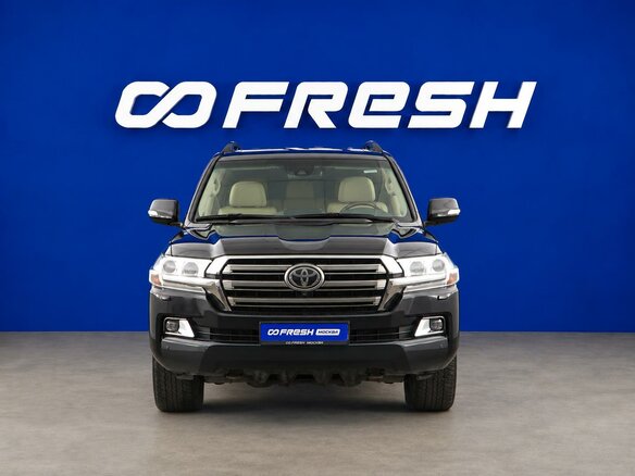 2016 Toyota Land Cruiser 200 Series Рестайлинг 2, чёрный, 5759444 рублей - вид 3