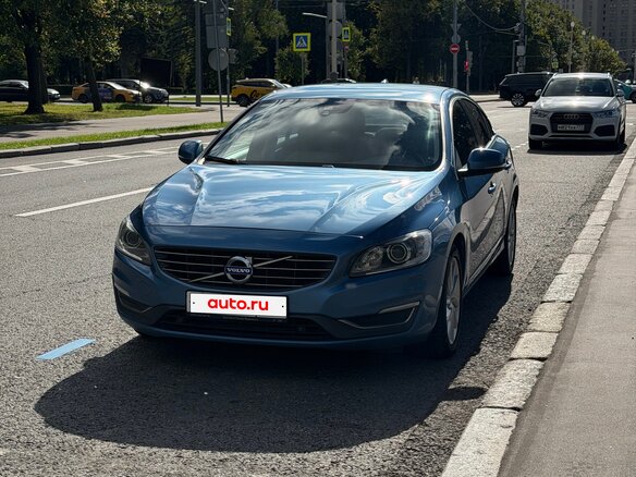 2013 Volvo S60 II Рестайлинг, голубой, 1700000 рублей - вид 1