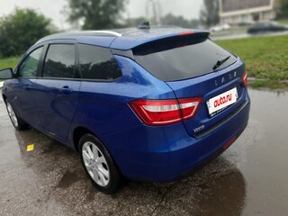 2021 Lada (ВАЗ) Vesta SW I, синий, 1200000 рублей, вид 2