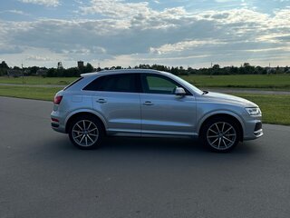 2018 Audi Q3 I (8U) Рестайлинг, серебристый, 2000000 рублей, вид 4