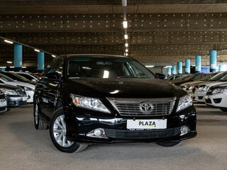 2014 Toyota Camry VII (XV50), чёрный, 1589000 рублей, вид 2
