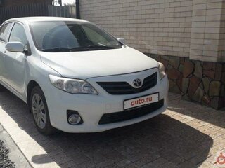 2012 Toyota Corolla X (E140, E150) Рестайлинг, белый, 1100000 рублей, вид 1