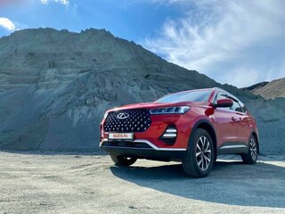 2022 Chery Tiggo 7 Pro I, красный, 2300000 рублей, вид 4