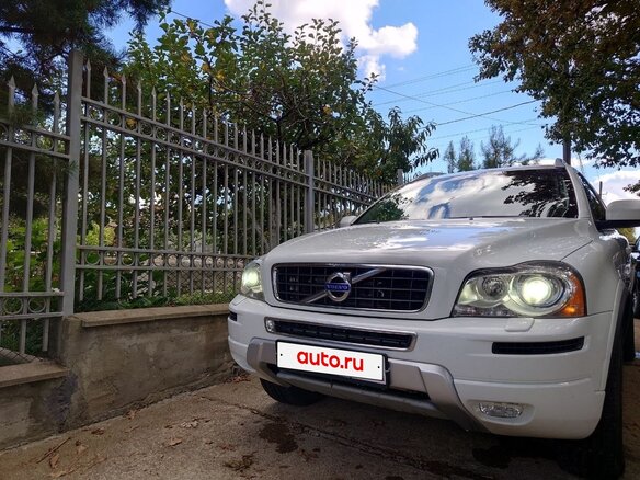 2012 Volvo XC90 5 Geartronic I Рестайлинг, белый - вид 1