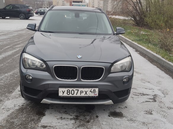 2013 BMW X1 20i I (E84) Рестайлинг, серый, 1350000 рублей