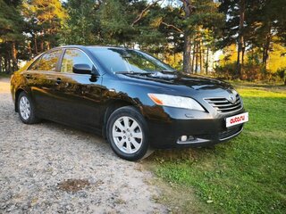 2007 Toyota Camry VI (XV40), чёрный, 1200000 рублей, вид 1