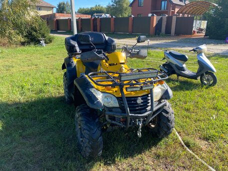 2013 CFMoto CF600-X6, жёлтый, 500000 рублей, вид 3