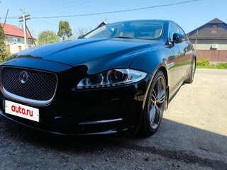 2011 Jaguar XJ Long IV (X351), чёрный, 2200000 рублей, вид 3