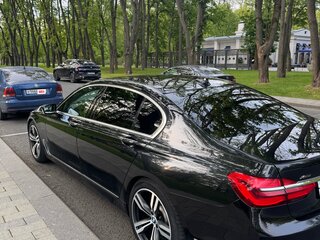 2018 BMW 7 серии Long 740Ld xDrive VI (G11/G12), чёрный, 3500000 рублей, вид 5