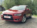 2008 Mitsubishi Lancer X, красный