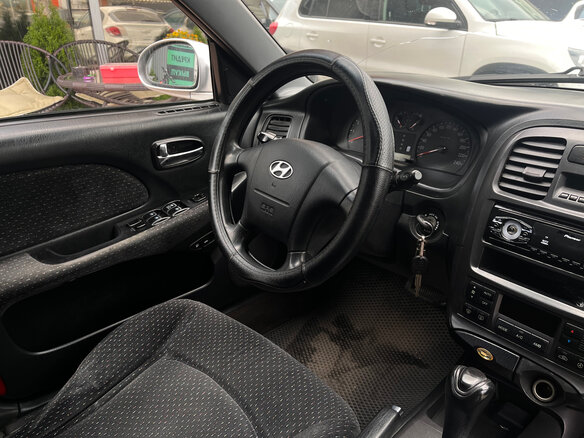 2006 Hyundai Sonata ТагАЗ IV (EF) Рестайлинг, серый - вид 14