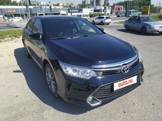 2016 Toyota Camry VII (XV50) Рестайлинг, чёрный, 1899000 рублей, вид 2