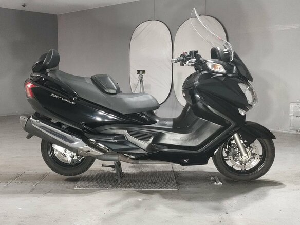 2013 Suzuki Burgman (SkyWave) 650, чёрный, 575000 рублей - вид 3